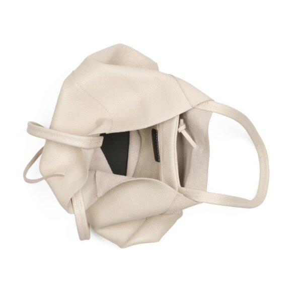 MARLON Made In Italy Leather Unlined Shopper Tote - Picture 2 of 3